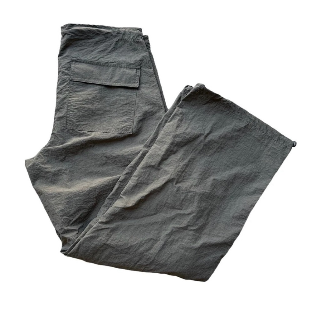 Women's Gray Cargo Pants
